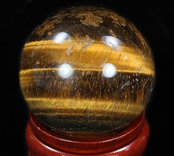 Top Quality Polished Tiger's Eye Sphere #33640
